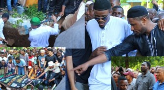 Ali Kiba yashimye abamutabaye mu rupfu rw’umubyeyi we washyinguwe-AMAFOTO