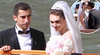 Henrikh Mkhitaryan wa Arsenal yakoze ubukwe n’umukobwa uvuka k’umunyapolitike-AMAFOTO