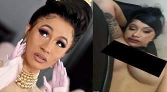 Cardi B yatanze ibisobanuro ku ifoto yashyize hanze yambaye ubusa - AMAFOTO