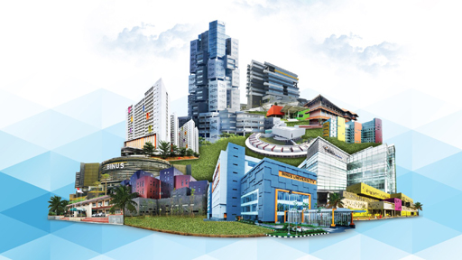 Binus University banner