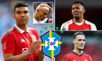 Casemiro na Rutahizamu wa Arsenal ntabwo bahamagawe mu ikipe y'igihugu ya Brazil 