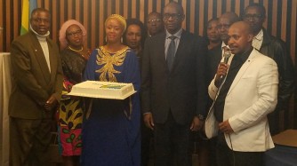 Canada: Abanyarwanda bakiriye Amb.Higiro Prosper wahize gushakira amasoko ibikorerwa mu Rwanda-AMAFOTO