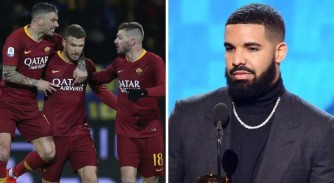 AS Roma yabujije abakinnyi bayo kwifotozanya na Drake bacyeka ko atera 'umwaku'