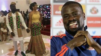 Umukinnyi Emmanuel Eboue yongeye kurushinga nyuma yo guhabwa gatanya, yakoze ubukwe n’inshuti ye yo mu bwana