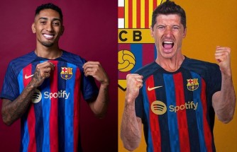 Robert Lewandowski na Raphinha muri Barcelona! Laporta arashaka kugarura icyubahiro i Camp Nou