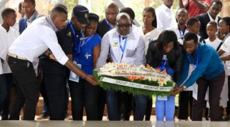 Kwibuka 25 : Foundation Ndayisaba Fabrice yibutse Ibibondo n’Abana bazize Jenoside-AMAFOTO