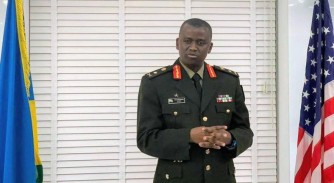 Brig Gen Nyakarundi uhagarariye RDF muri Amerika yabwiye urubyiruko ko ibikorwa by’ubutwari ari kimwe mu byo u Rwanda rwubakiyeho