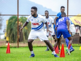 N'akanyamuneza Rugwiro Herve yagarutse mu myitozo ya Rayon Sports nyuma y’ibyumweru bitanu