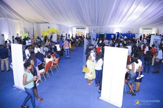 “Kigali Job Net 2019” isigiye rumwe mu rubyiruko imitekerereze yagutse mu guhanga umurimo-AMAFOTO