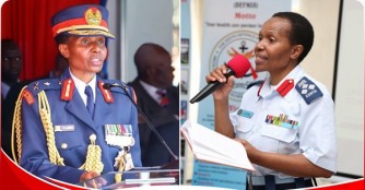  Yinjiye igisirikare mu buryo bw'impanuka! Byinshi ku mugore wa mbere ugiye kuyobora Air Force ya Kenya