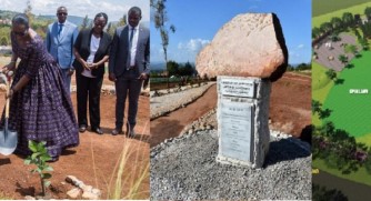 Kwibuka25: Madamu Jeannette Kagame yitabiriye umuhango wo gutangiza Igice cya 1 cy’Ubusitani bw’Urwibutso