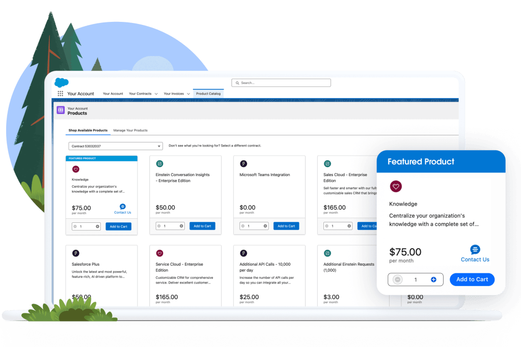 Screenshot of Your Account Invoices page	