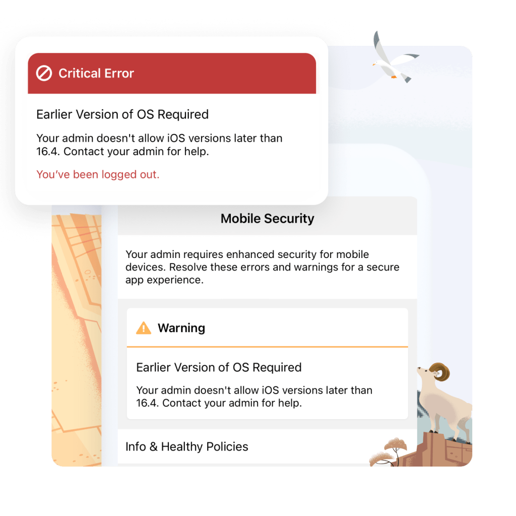 Restrict unauthorised use and prevent data loss.