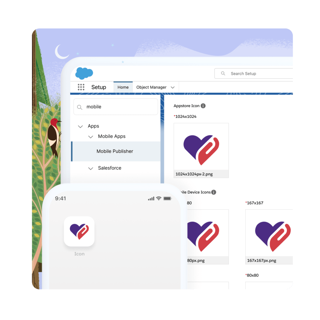 Deploy branded apps.