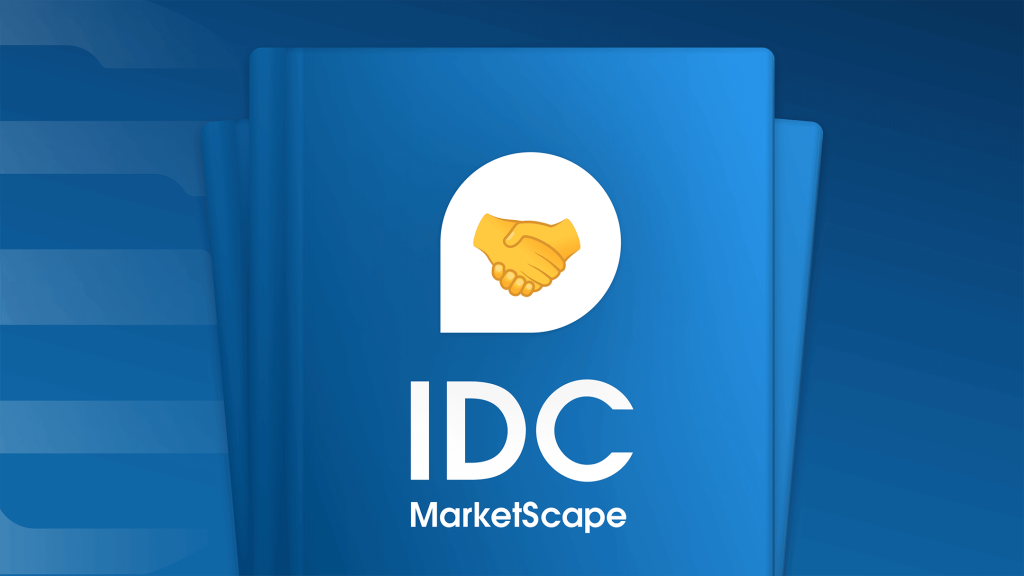 IDC Marketscape logo