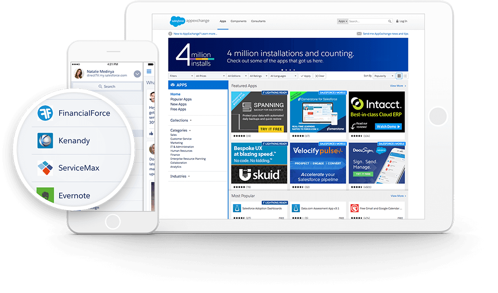popular salesforce apps